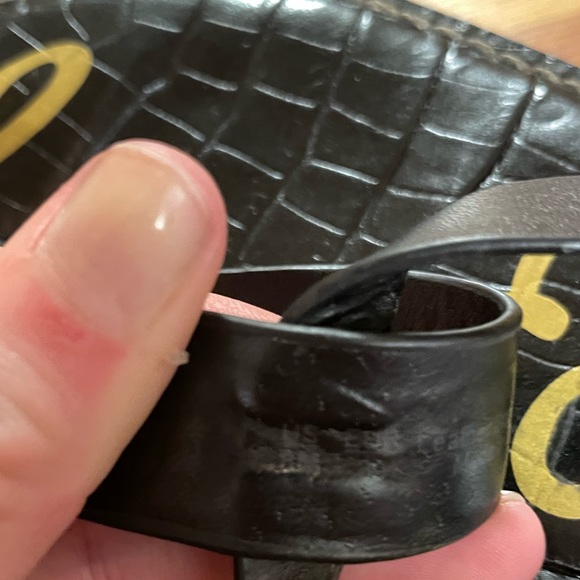 Sam Edelman black gladiator sandals size 8 - Picture 5 of 5